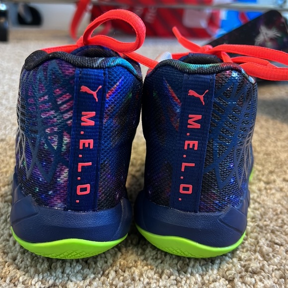 Puma MB1 GALAXY Basketball sneakers, in box, used once, size 11C - Picture 4 of 10